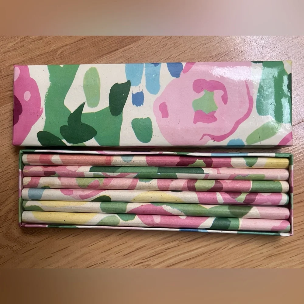 Fun Flowered Pencil Set of 6